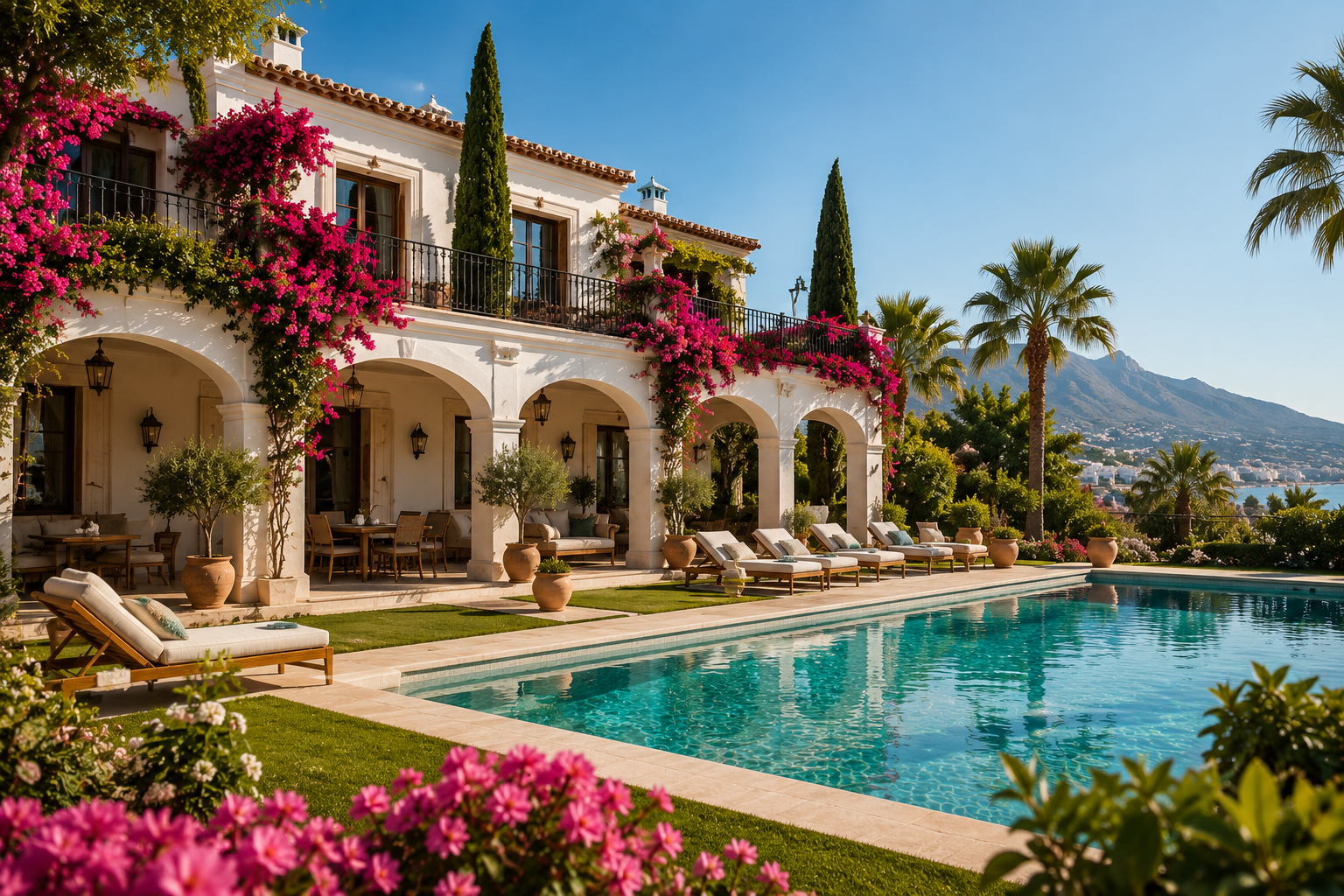 Luxury villa with pool at Diana Retreats in Marbella